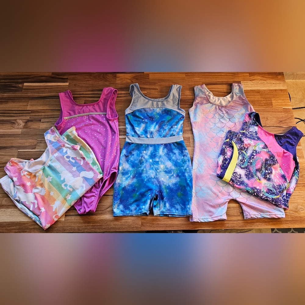 Girl's Leotards Size 7/8 Gymnastics Dance